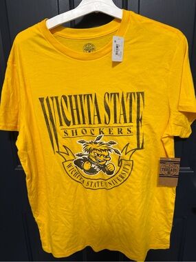 Rivalry Threads Wichita State Yellow Graphic Tee